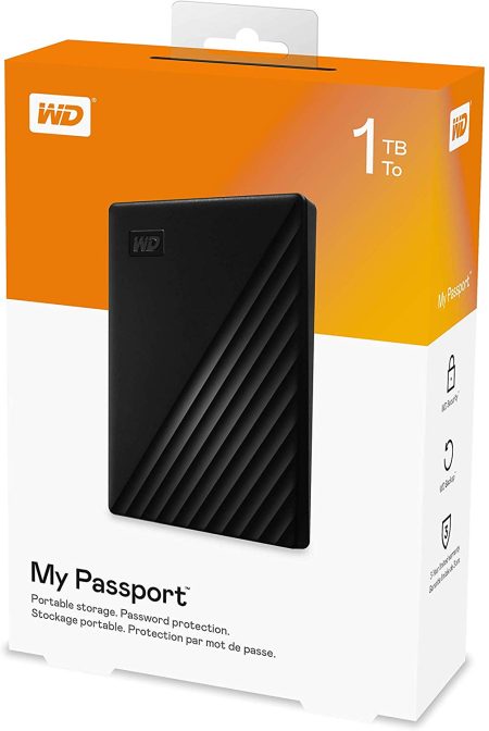 هارد اکسترنال وسترن دیجیتال مدل My Passport ظرفیت 4 ترابایت